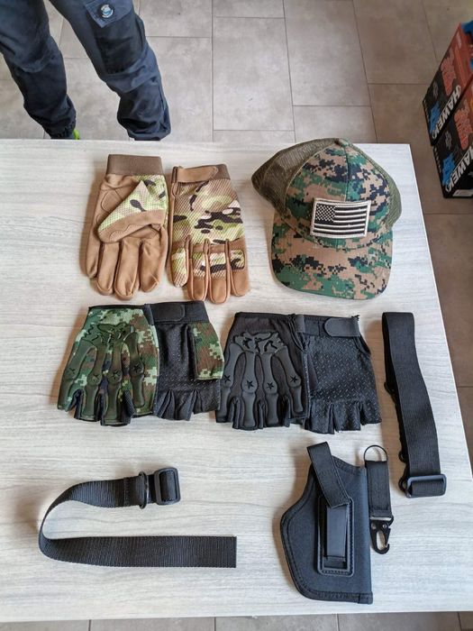 Тактическа чанта маска и други Нова нови над 10 модела airsoft еърсофт