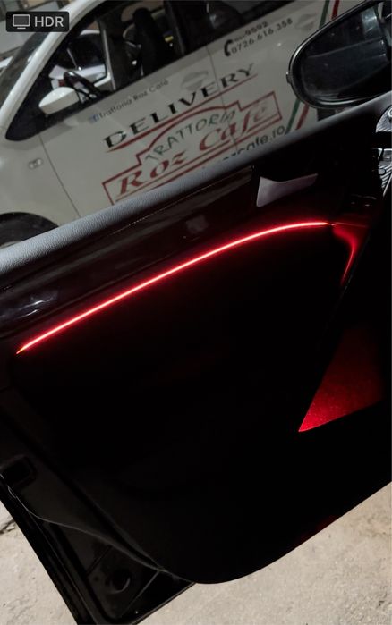 Montaj  Audio Auto/Lumini ambientale/Plafon Instelat