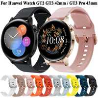 Curea silicon 20mm ceas Huawei Watch GT3 GT 3 Pro 43mm GT2 42mm