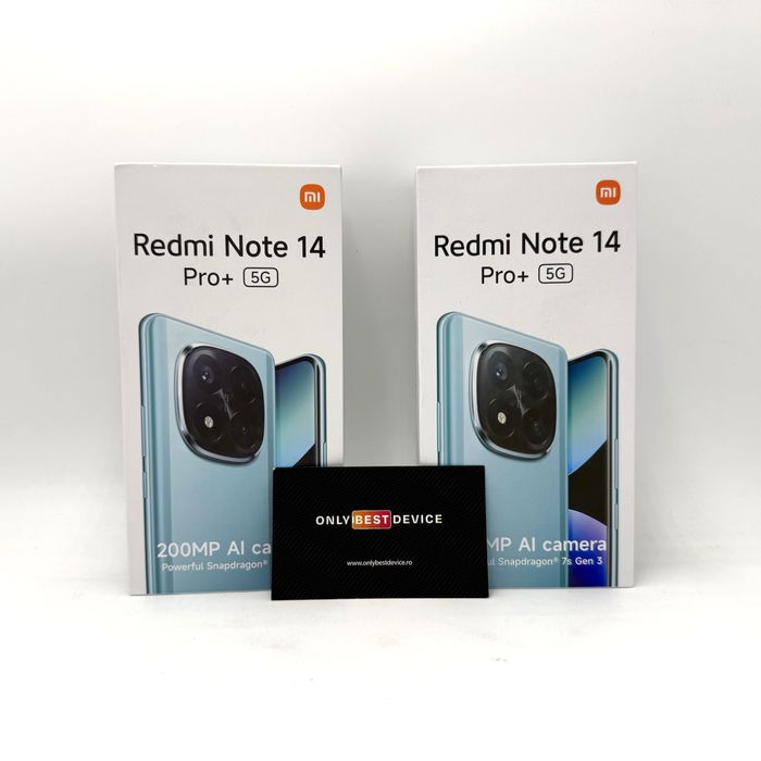 Xiaomi Redmi Note 14 Pro+ Midnight Black 12GB RAM 512GB