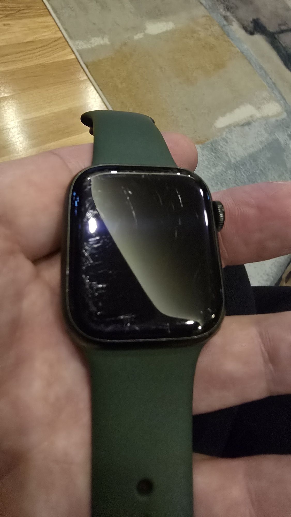 Apple Watch seria 7 Green, 41 mm