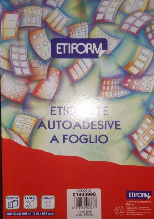 Etichete adezive 63,5 x 38,1