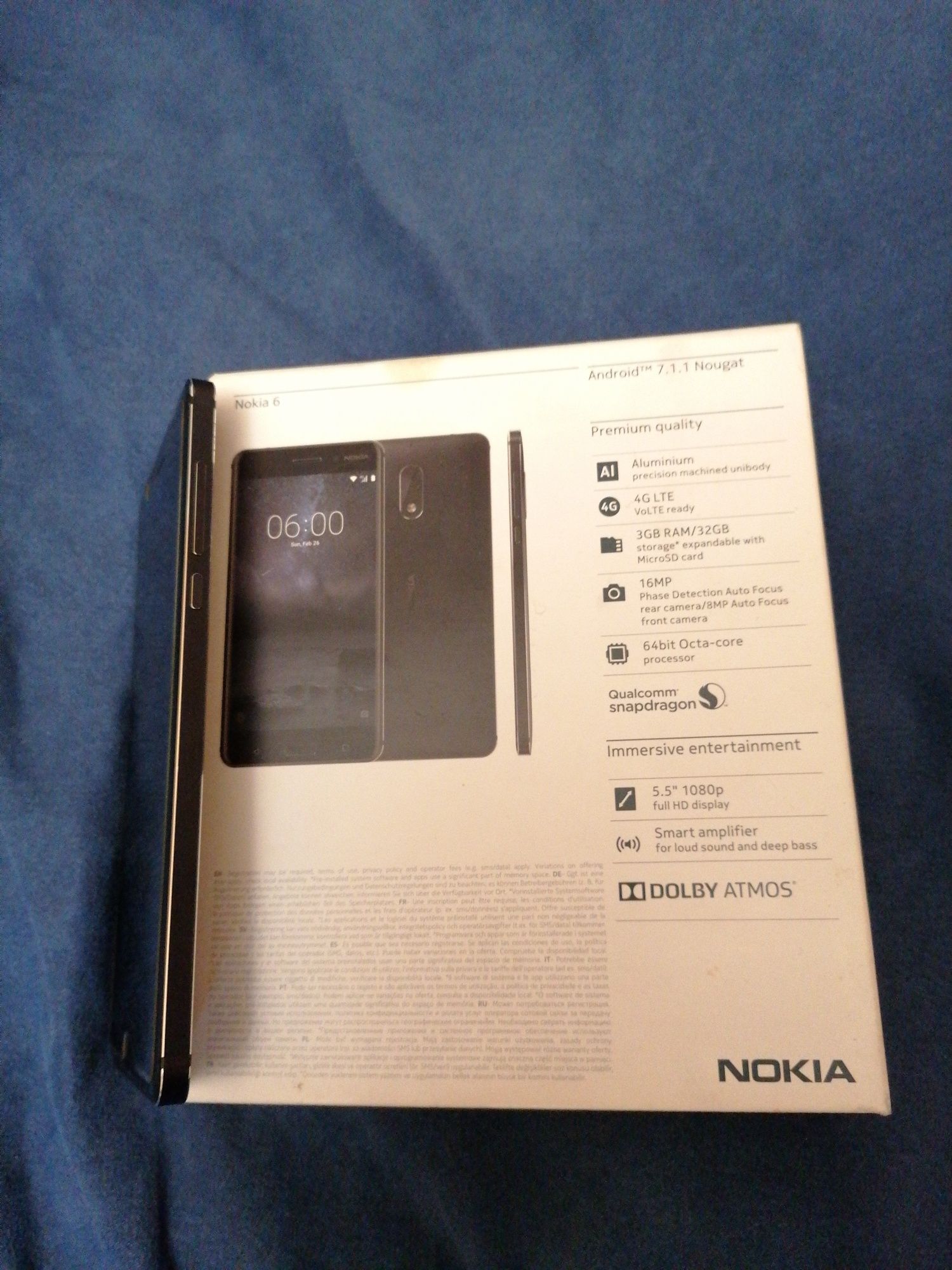 Nokia 6 модел ТА-1033