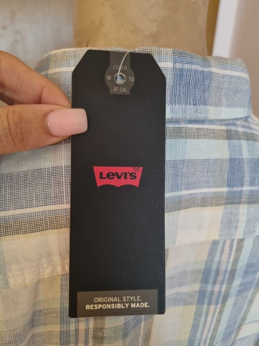 Мъжка риза Levis, размер L, нова с етикет
