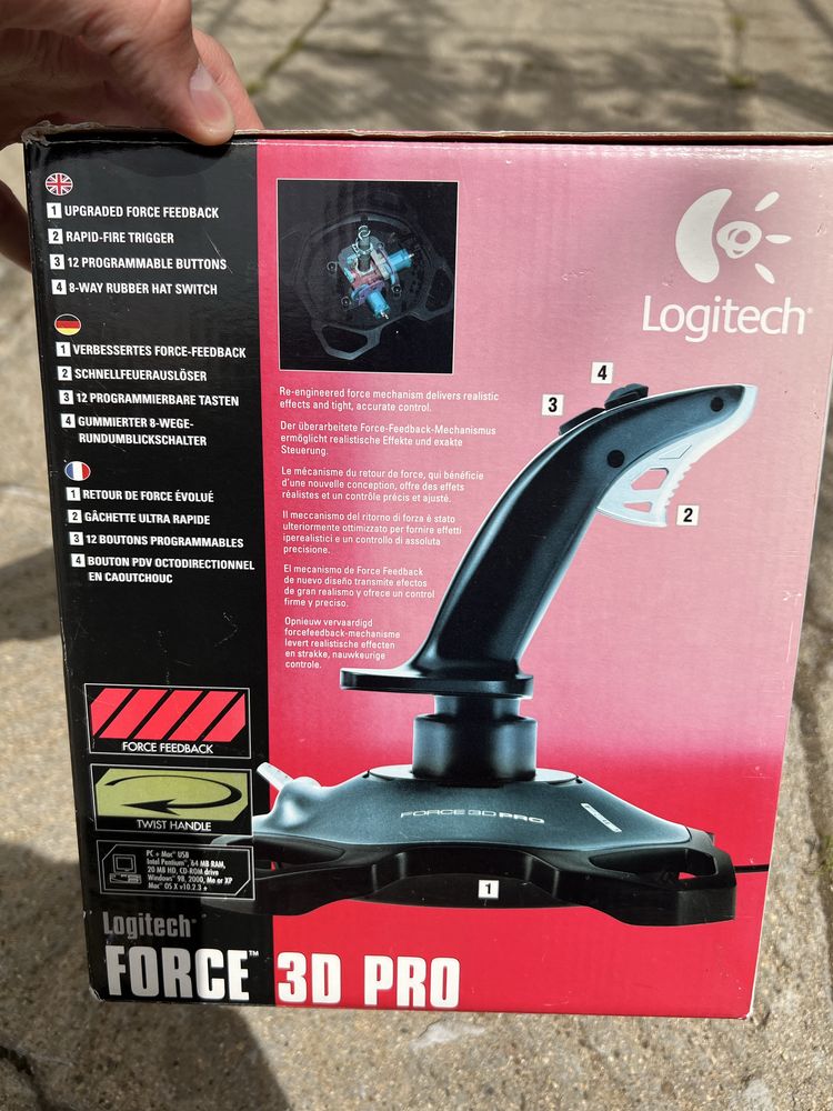 Joystick Logitech® FORCE 3D PRO