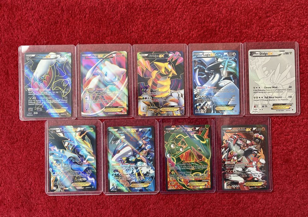Pokemon Ex Full Art Set 9 Cards
