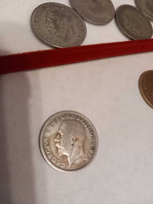 colectie 10 monede Argint  1920-1929