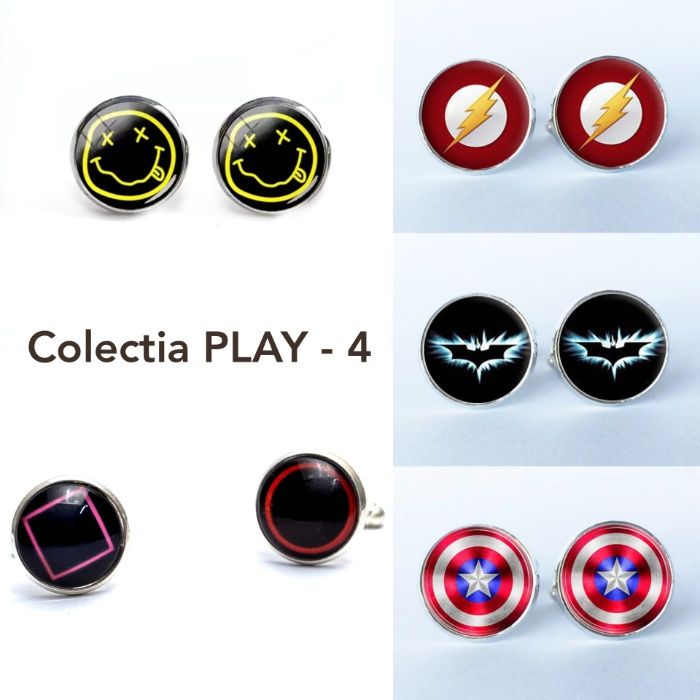 Butoni de camasa nunta mire costum marturie cravata marvel batman xbox