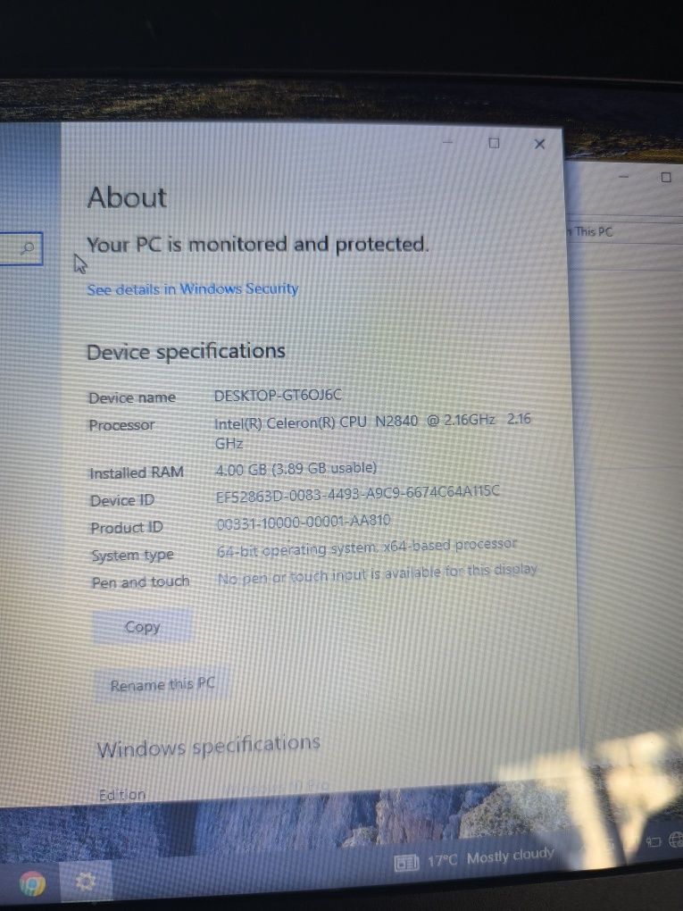 Лаптоп Asus 4gb ram