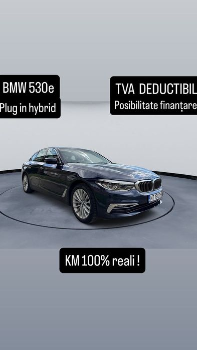 BMW Seria 5 Plug in Hybrid 252cp Luxury Line - KM 100% - TVA DEDUCTIBIL - VARIANTE