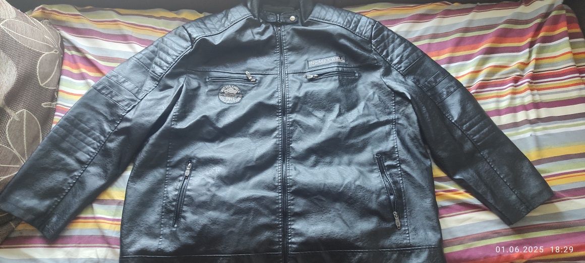 Мъжко яке 6XL еко кожа НОВО