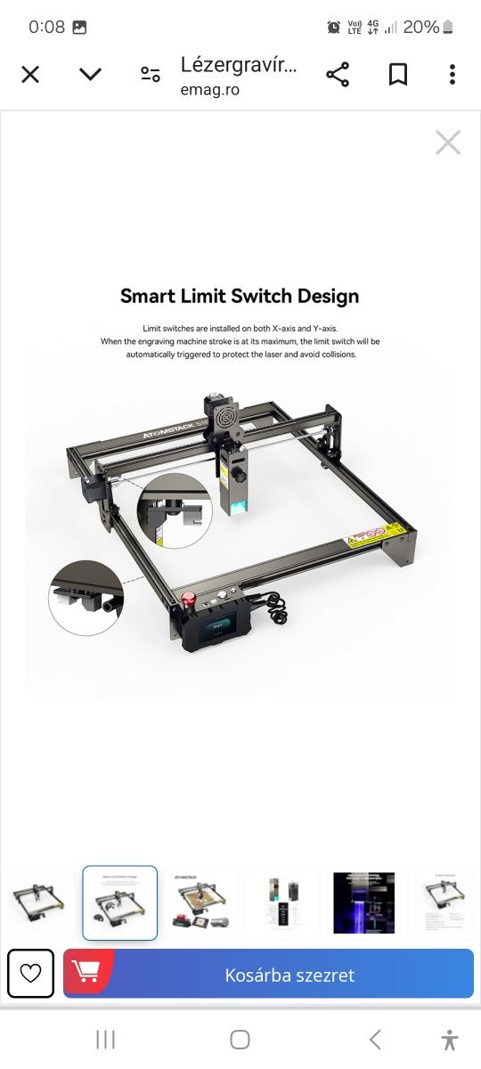 Model:    Atomstack  S10 PRO cnc