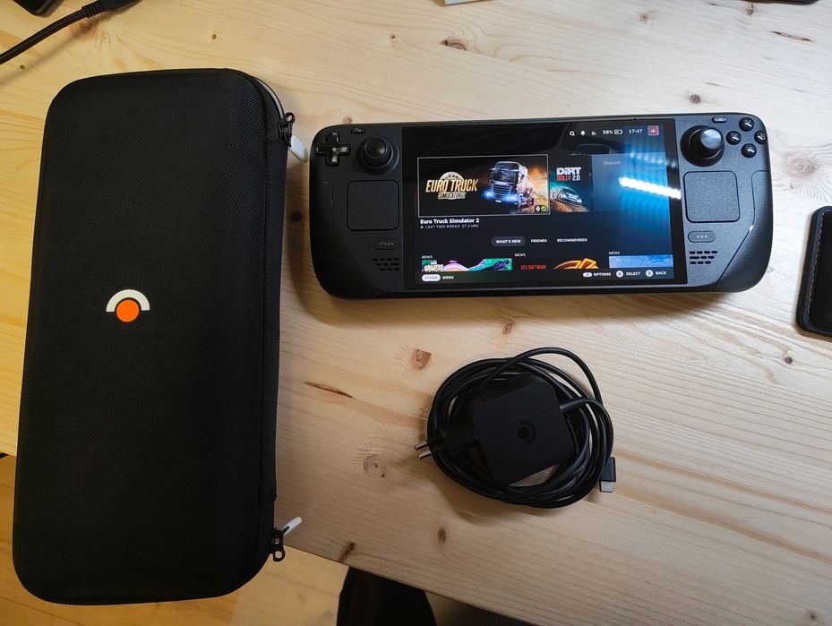 Steam Deck OLED 512 GB + 512 GB SD card