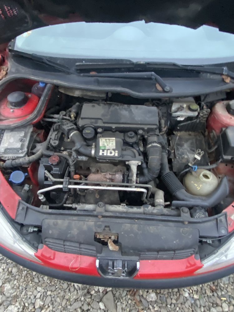 Piese peugeot 206 motor 1.4 hdi disel 8hz