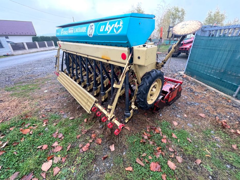 Freza Kuhn cu semanatoare Sulky 3 m Grapa Rotativă