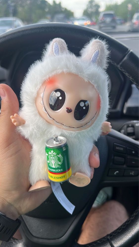 Jucarie de colectie LABUBU Bunny, super adorabila 15 cm, cadou perfect