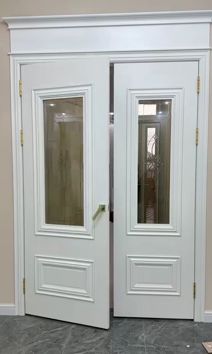 Установка дверей. Есік орнатамын