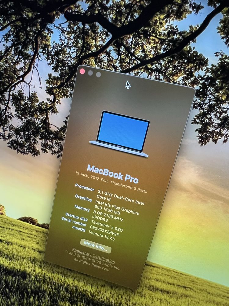 Macbook Pro 13 inch 2017