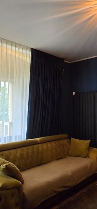 Draperie catifea albastră – 288 cm înălțime