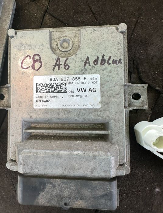 ADBLUE контролен модул управление 80A907355F AUDI Q5 A6 C8 4K 19