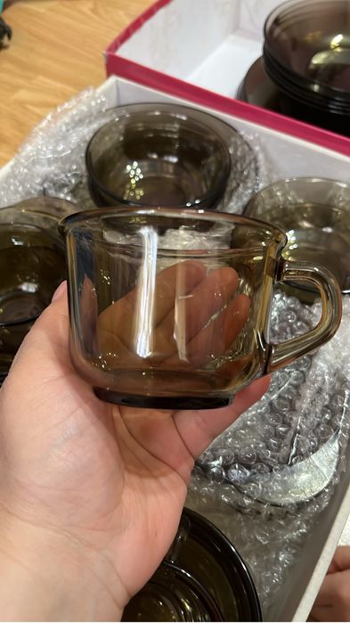 Набор новой посуды