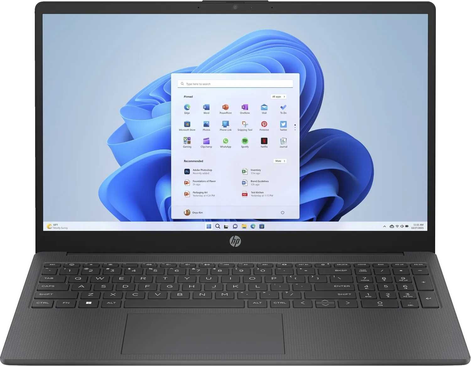 Hp Laptop 15-fc0039nq AMD Ryzen7-5825U/16GB DDR4/512GB SSD/15.6" FHD
