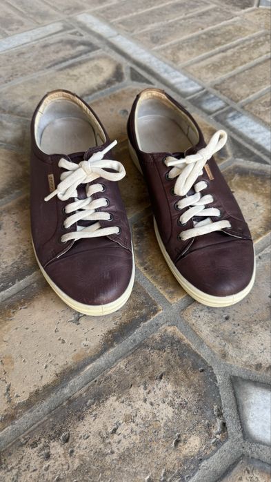 Кеды кожаные ECCO