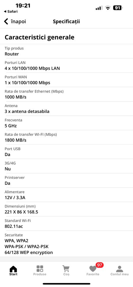 Router Tp-Link Archer C9 Ac1900