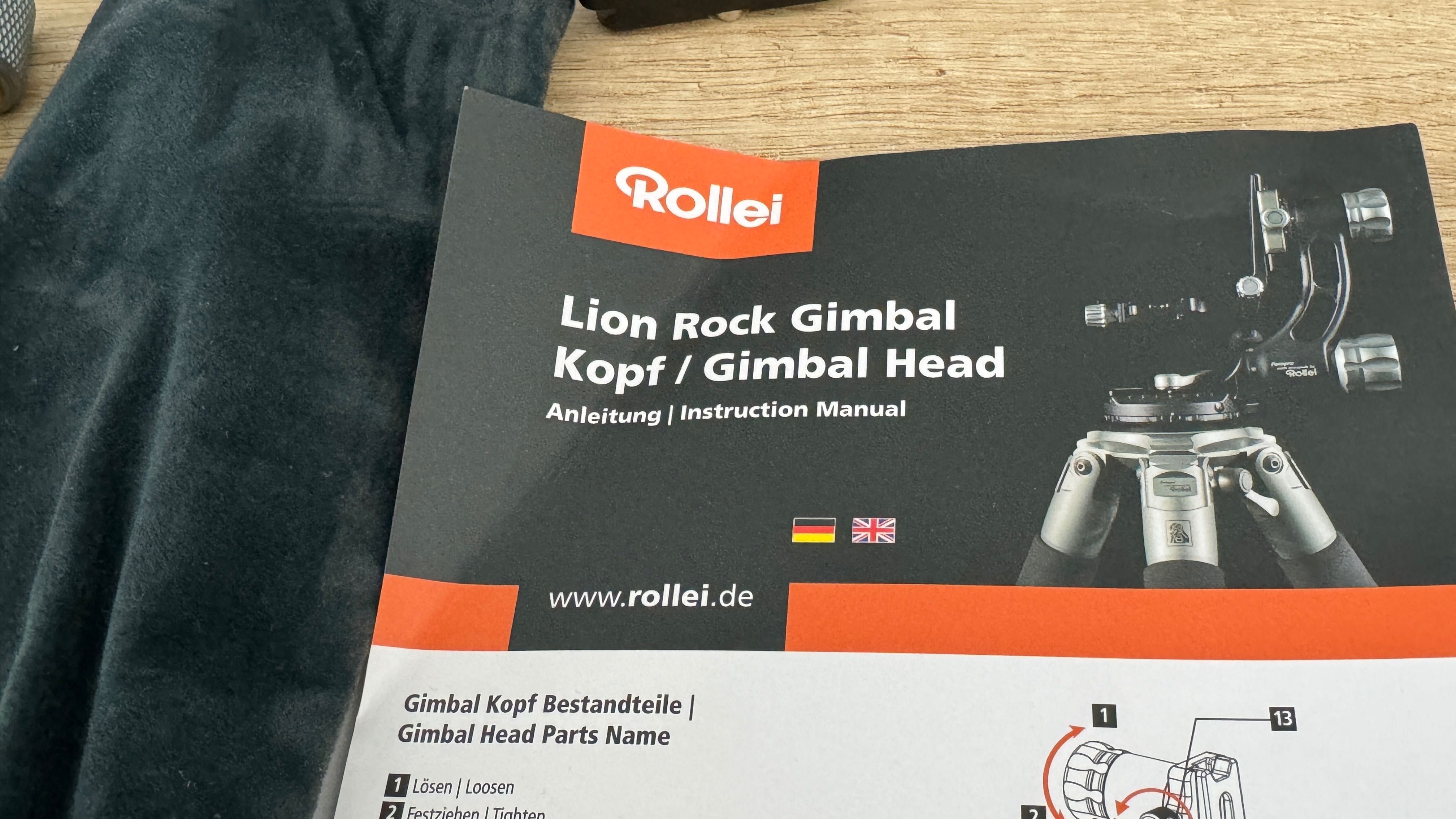 Vand cap gimbal Rollei Lion Rock L (nefolosit)