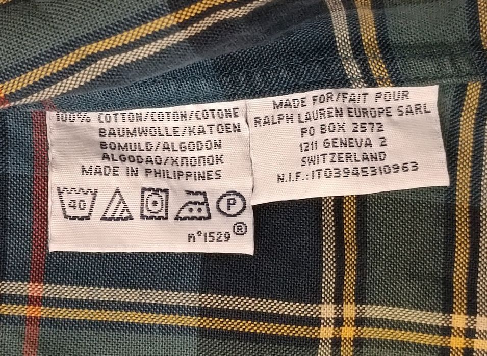 POLO Ralph Lauren оригинална риза S памучна дълъг ръкав