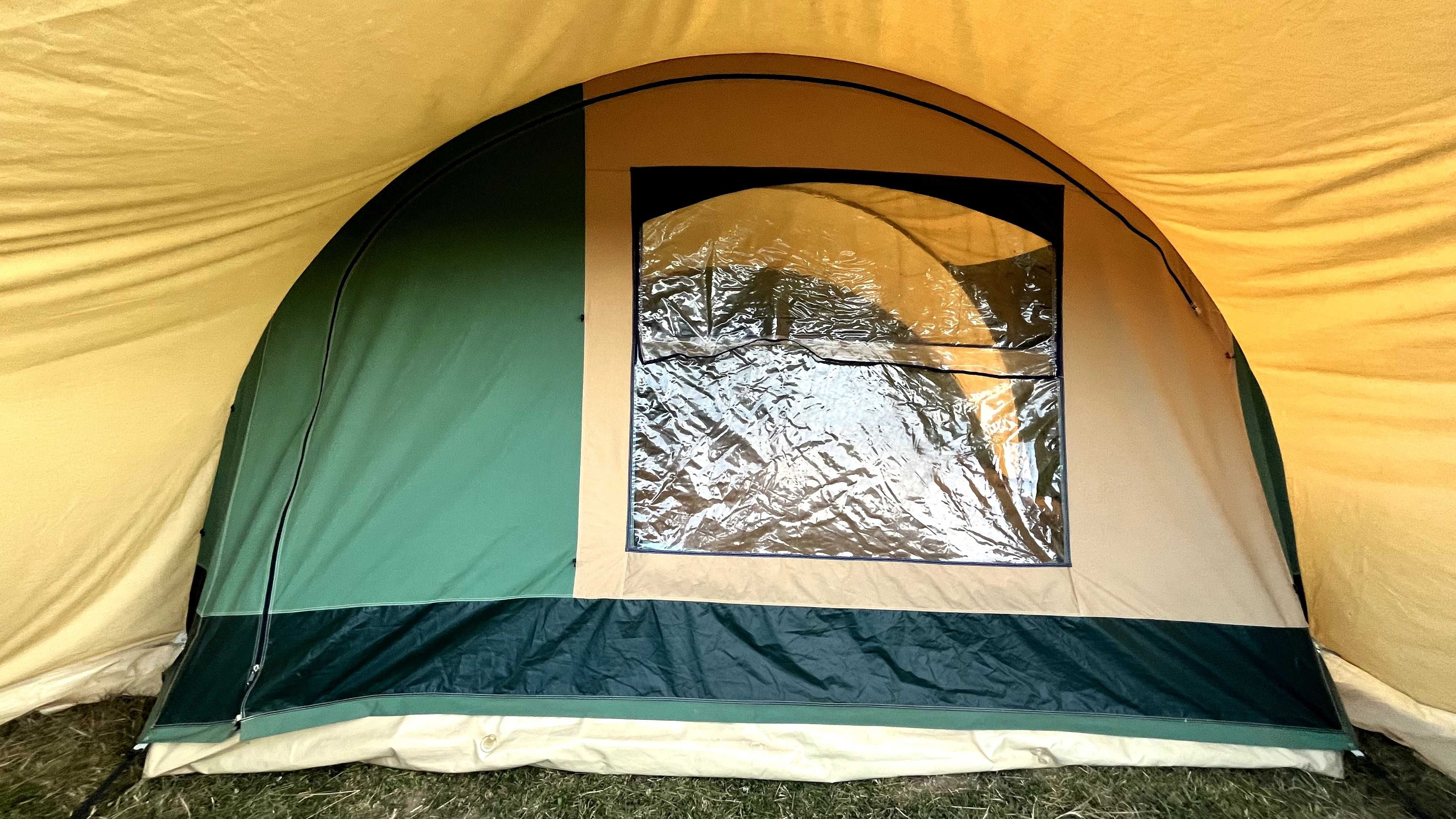Cort elvetian 8 persoane Cabanon camping familie