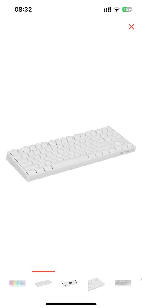 Клавиатура DARK PROJECT KD87A Gateron