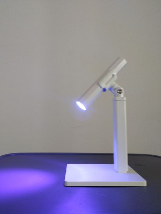 Set lampa UV/Led, suport telefon, șabloane nailsup și magnet