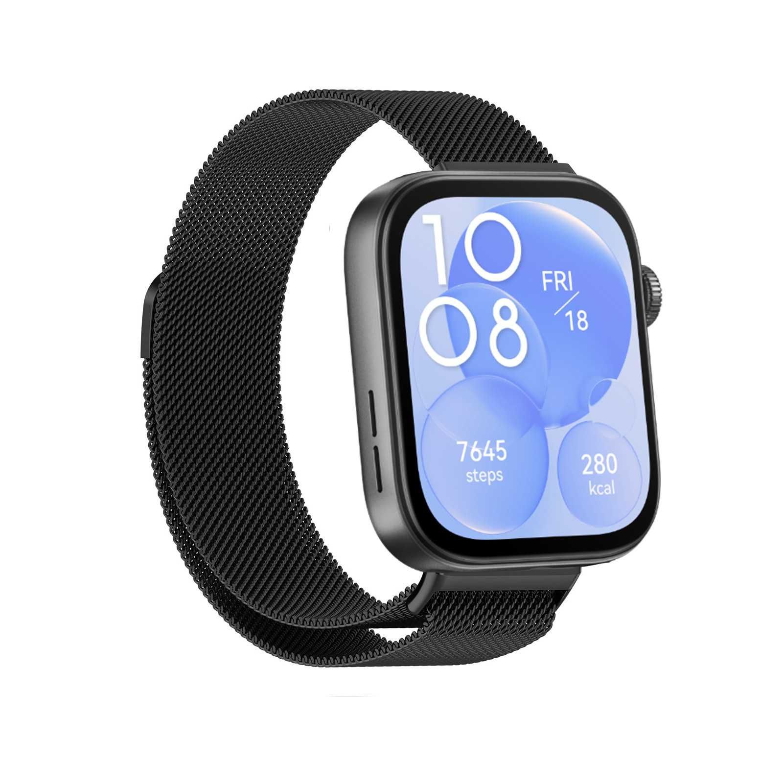 Метални каишки за смарт часовник Huawei Fit 3 смарт гривна Хуавей Фит