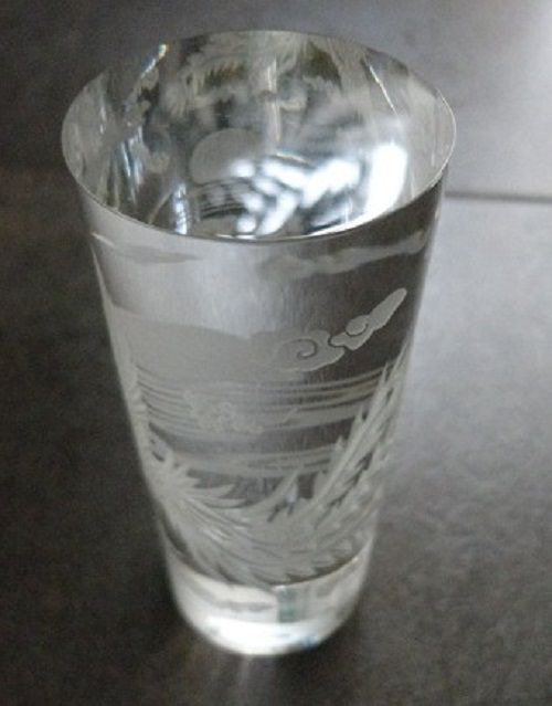 presspapier din cristal gravat