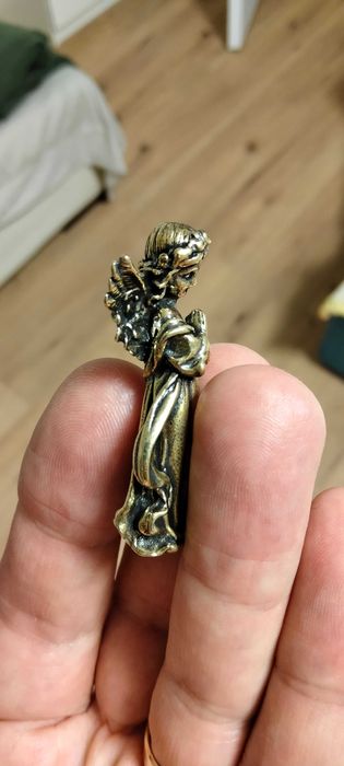 Statuetă bronz masiv Georges Murat