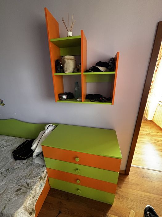 Детски мебели легло скрин