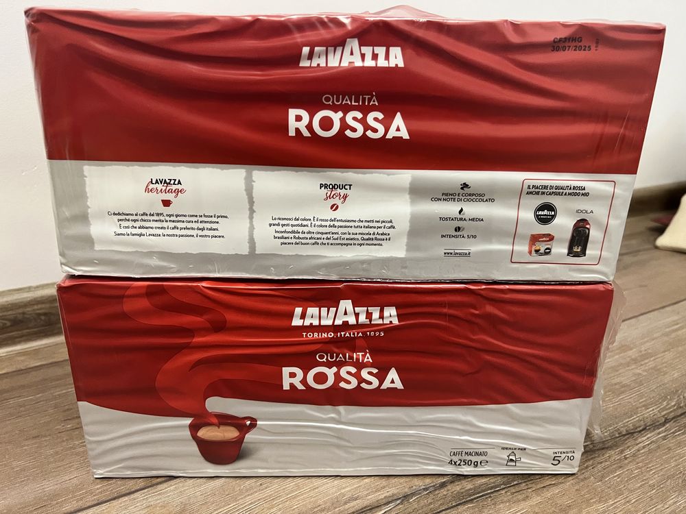 Cafea Lavazza macinata, termen valabilitate 07.2025!