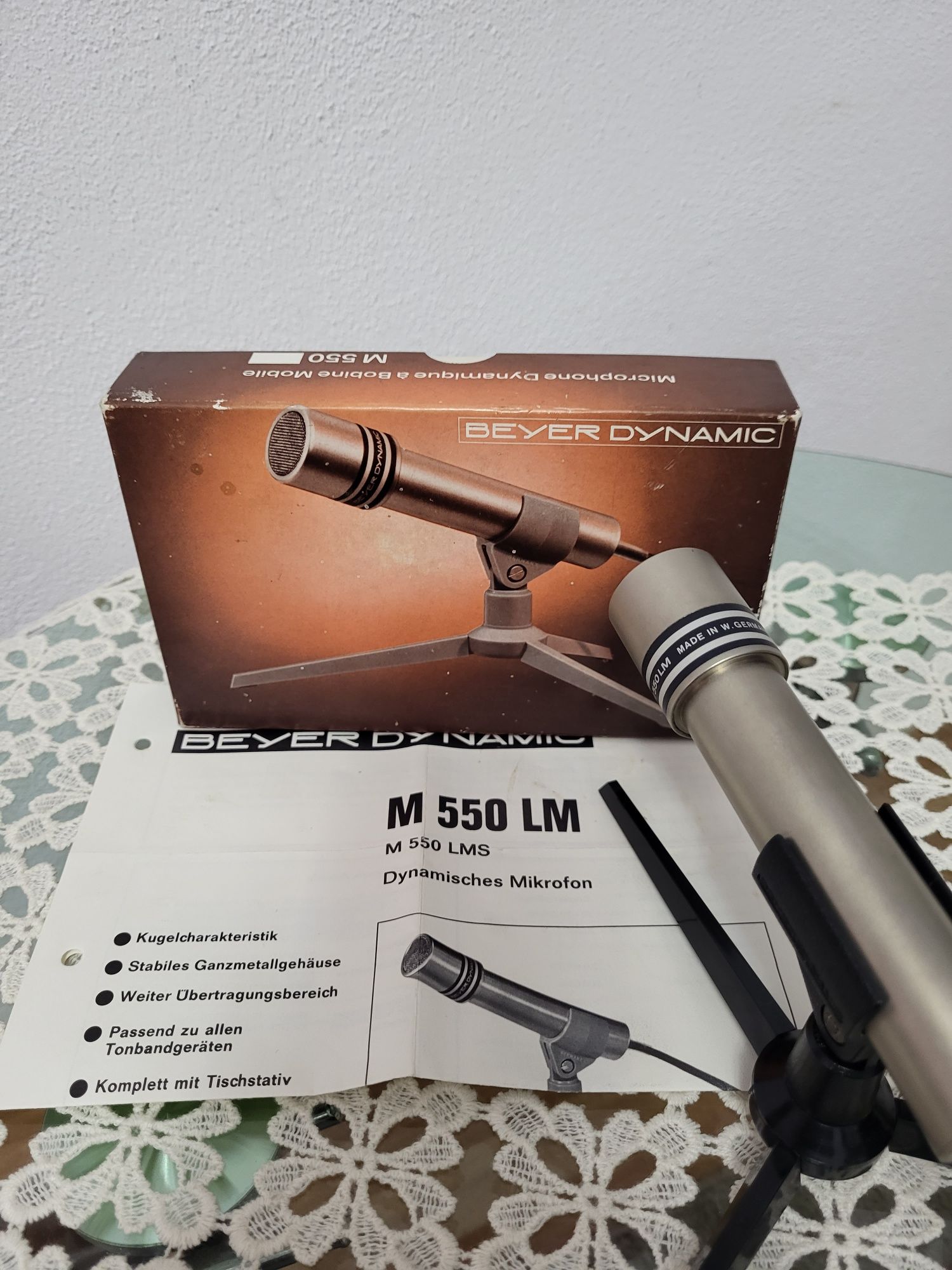 Microfon Beyer dynamic M550 LMS