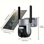 Camera cu cartela sim 4g  si panou solar card micro sd 32gb inclus ip