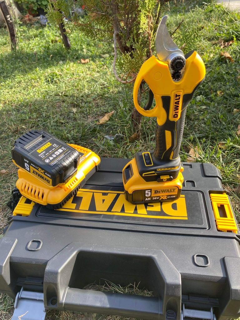 Безчеткова Лозарска ножица Dewalt 24V/36V