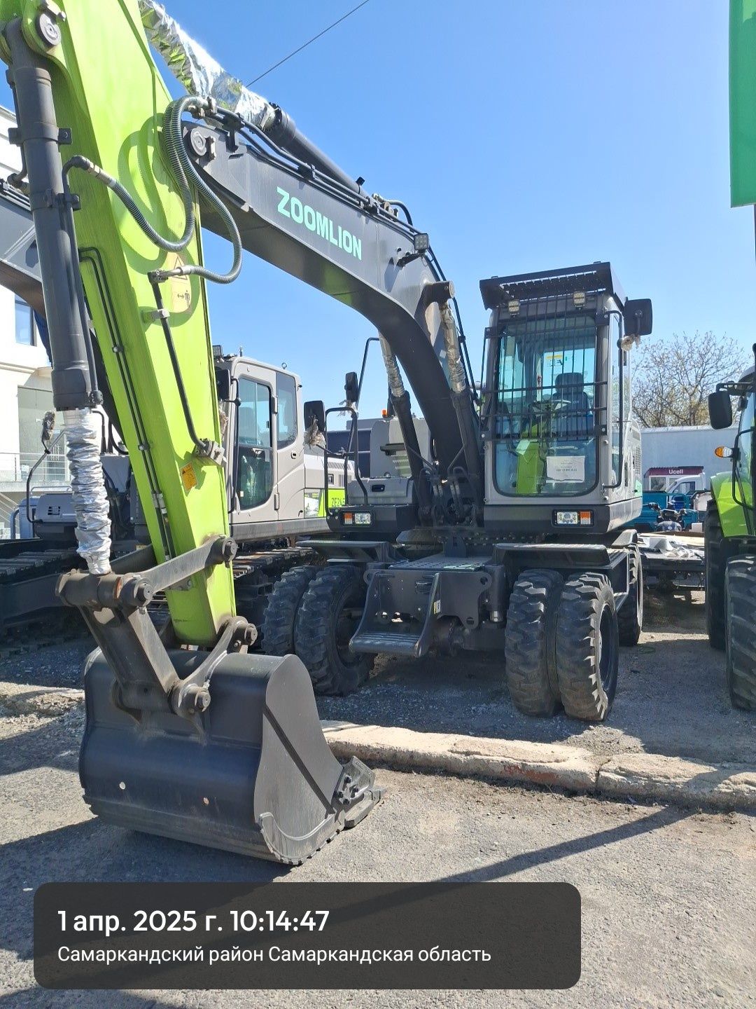 Zoomlion ekskovator ZE150WG model 0.6kub