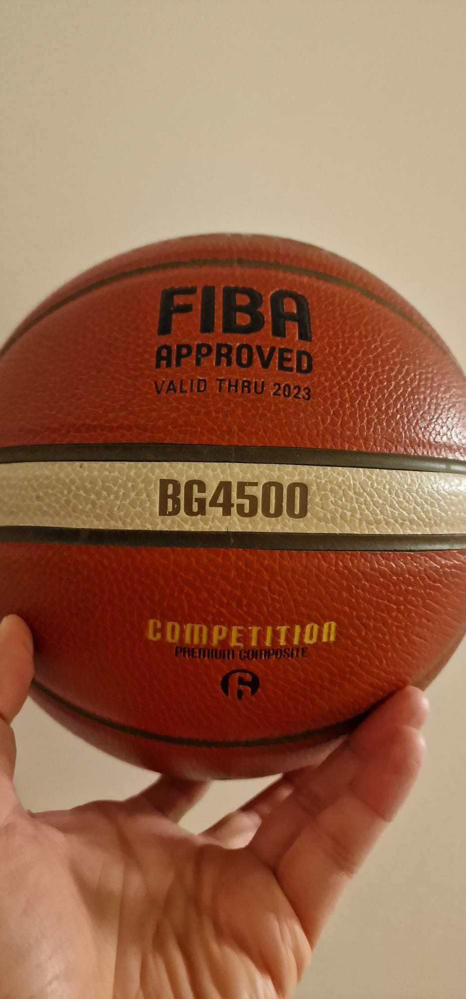 Minge baschet Molten BG4500 aprobata FIBA, competition, size 6, 2 luni