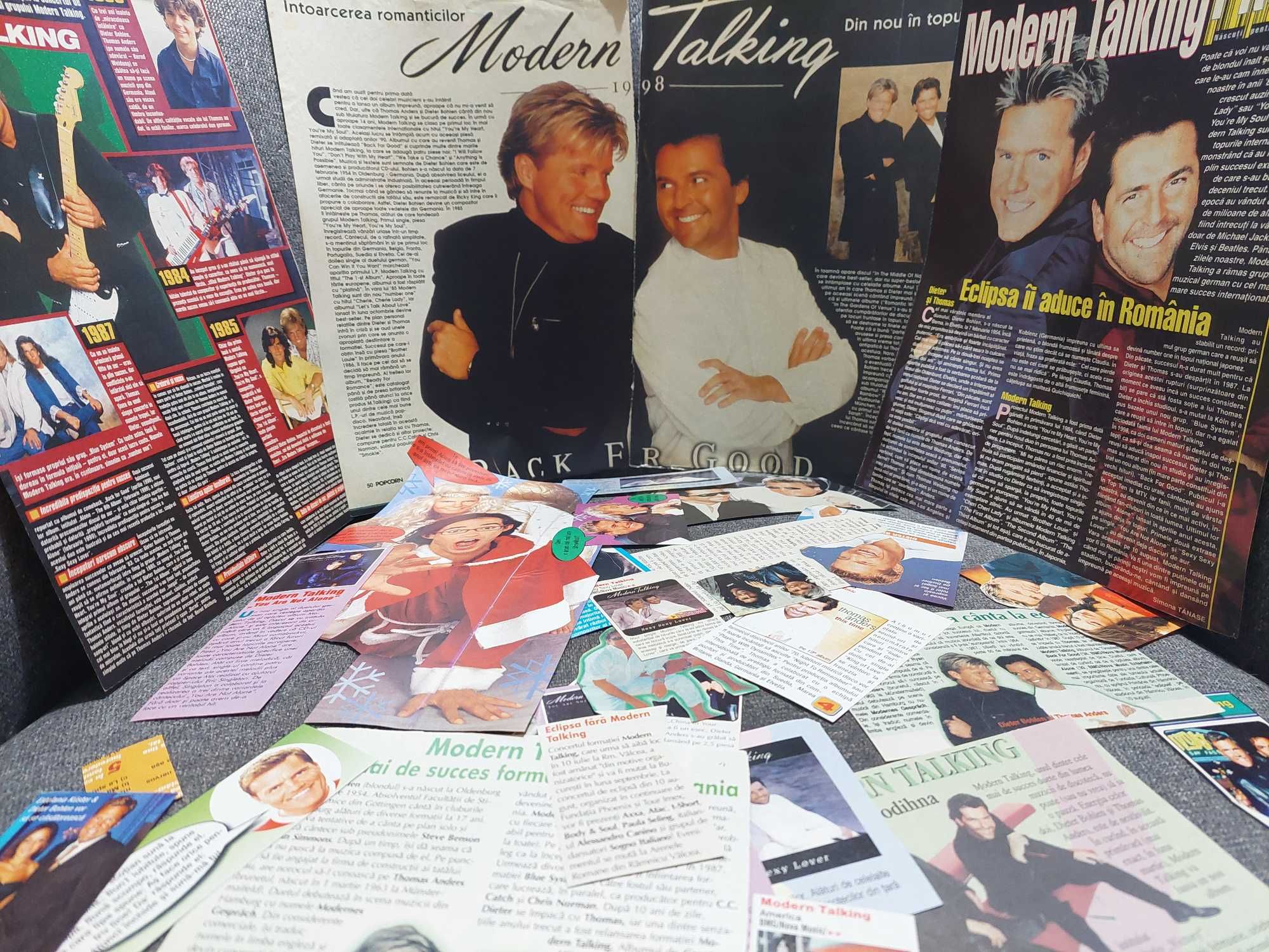 Colectie de articole cu trupa Modern Talking