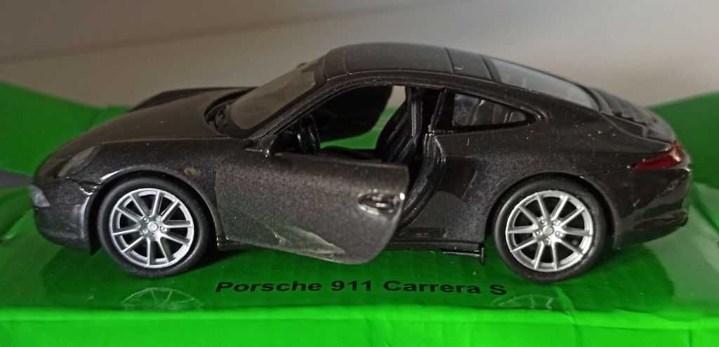 Macheta Porsche 911 Carrera S (991) gri- Welly 1/36