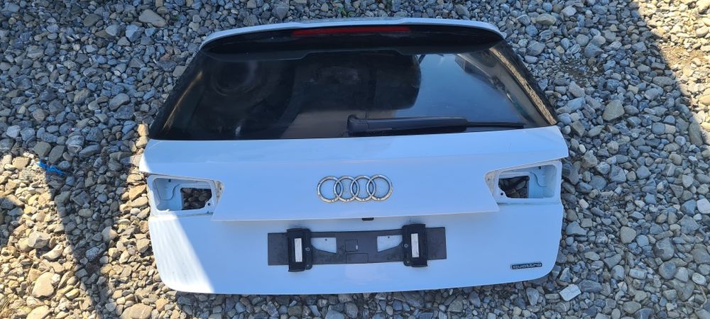 Haion cu luneta Audi A6 4G break alb