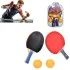 Palete de Joc Ping-Pong 24cm de Masa 2/set cu 2 Mingii Inculse