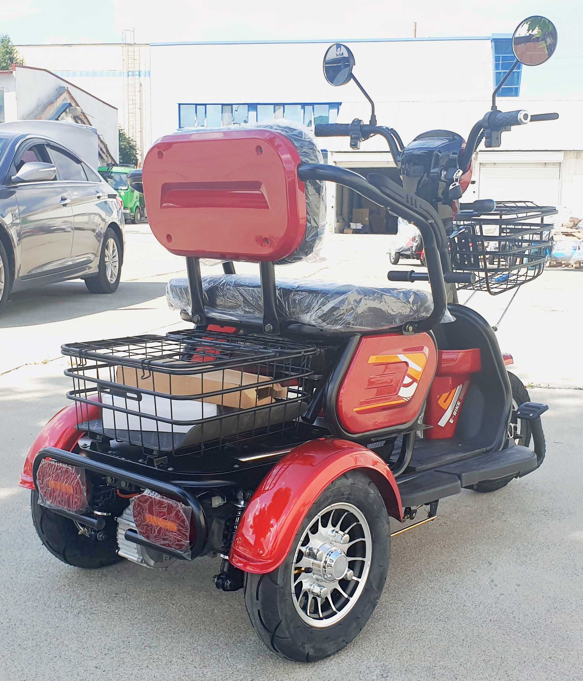 НА ИЗПЛАЩАНЕ! Триместна електрическа триколка модел M19