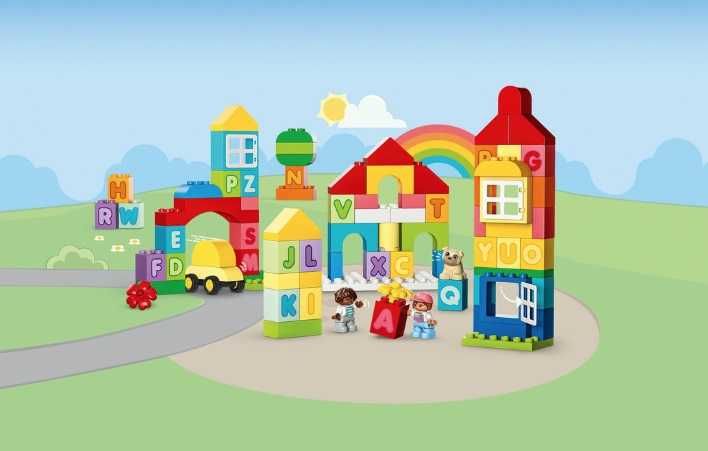 LEGO Duplo 10935 nou, Orasul Alfabetului, Oraselul cu litere