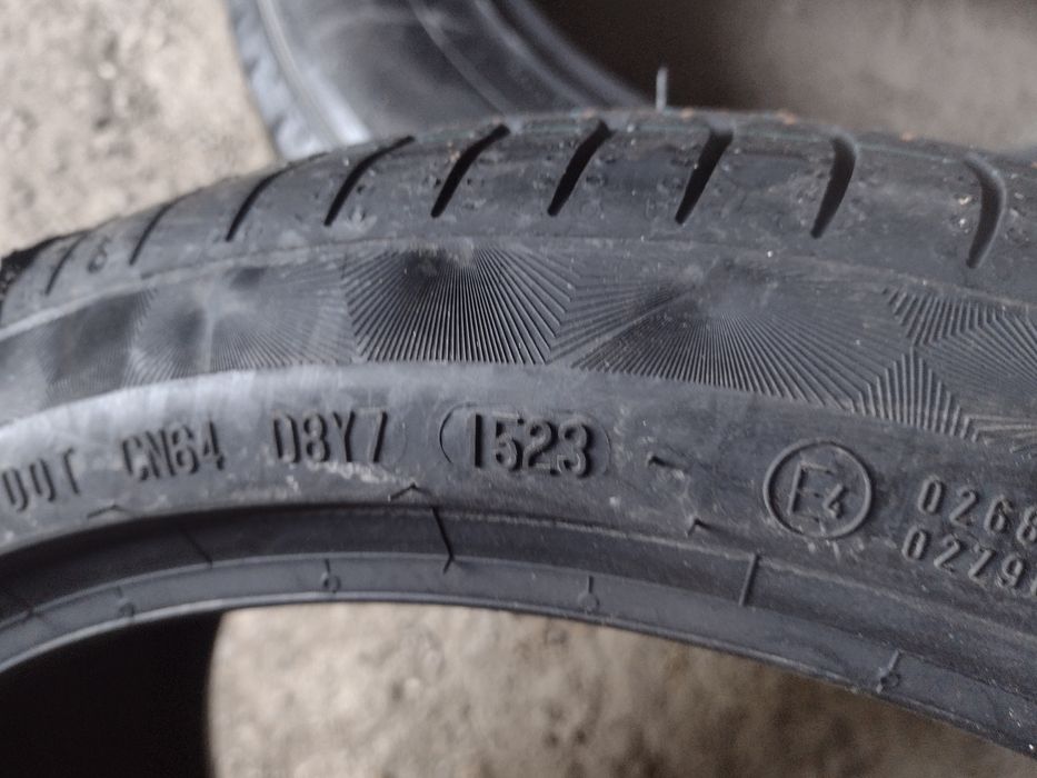 Нови 2бр.215/40/17  Continental CPC5 dot1323